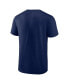 Фото #2 товара Men's Navy Denver Nuggets Box Out T-Shirt