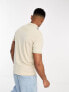 Only & Sons polo in washed beige