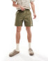 Фото #4 товара Rhythm mod fatigue jam beach shorts in khaki green