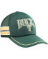 Фото #3 товара Men's Hunter Green Milwaukee Bucks Sidebrand Stripes Trucker Adjustable Hat