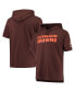 Фото #3 товара Men's Brown Cleveland Browns Game Day Hoodie T-shirt