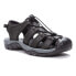 Propet Kona Fisherman Mens Black Casual Sandals MSV002LBLK