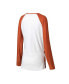 ფოტო #3 პროდუქტის Women's Texas Orange Texas Longhorns Tinsel Ugly Sweater Long Sleeve T-shirt and Pants Sleep Set