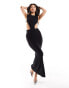 Фото #2 товара ASOS DESIGN sleeveless cut out maxi dress in black