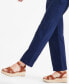 Фото #5 товара Petite High-Rise Wide-Leg Jeans, Created for Macy's