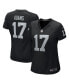 Фото #1 товара Women's Davante Adams Black Las Vegas Raiders Game Jersey