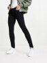 Noisy May Allie low rise skinny jeans in washed black