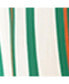 ფოტო #2 პროდუქტის Women's Green Vertical Striped Elastic Waist Wide Leg Pants