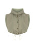 Women's Ruffled Hooded Vest