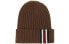 Фото #1 товара Burberry博柏利 纯色条纹 羊毛 绒线帽 男女同款 / Шапка Burberry 80186161