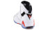 Jordan Air Jordan 7 "White Infrared" 红外线 减震防滑耐磨 高帮 复古篮球鞋 男款 白红 / Кроссовки Jordan Air Jordan 7 "White Infrared" CU9307-160