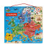 JANOD Magnetic European Map Educational Toy