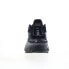 Reebok Zig Kinetica 2.5 Edge Mens Black Leather Athletic Running Shoes