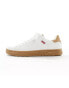 Levi's Piper trainer in white with logo and gumsole