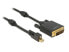 Фото #1 товара Delock 83727 - 3 m - Mini DisplayPort - DVI-D - Male - Male - Gold