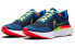 Фото #3 товара Nike React Infinity Run Flyknit 2 缓震 轻便 低帮 跑步鞋 男款 蓝橙 / Кроссовки Nike React Infinity Run Flyknit 2 CZ3602-400