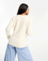 Фото #4 товара Vero Moda round neck jumper in cream