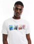 Фото #1 товара PS Paul Smith t-shirt with cards print in white