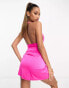 Фото #4 товара South Beach shiny beach sarong in pink