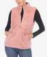 Фото #1 товара Women's Zip Up Sherpa Vest