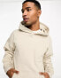 ONLY & SONS heavyweight jersey hoodie in beige