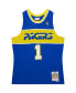 ფოტო #3 პროდუქტის Men's Stephen Jackson Royal Indiana Pacers Hardwood Classics Retro Name and Number T-shirt