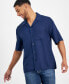 Фото #3 товара Men's Erik Regular-Fit Button-Down Camp Shirt, Created for Macy's