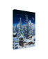 Фото #2 товара Jeff Tift 'Christmas With The Elves' Canvas Art - 22" x 32"