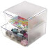 Deflecto 350101 - 2 drawer(s) - Polystyrene - Transparent - 1 pc(s) - 152 mm - 180 mm