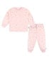 ფოტო #1 პროდუქტის Toddler Girls Fleece Blanket Sleepers, 2-pack