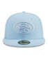 Фото #5 товара Men's Light Blue San Francisco 49ers Color Pack 59fifty Fitted Hat