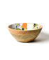 Фото #1 товара by Laura Johnson Citrus Mango Wood Footed Bowl