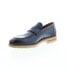 Фото #8 товара Bruno Magli Varrone BM2VARM0 Mens Blue Loafers & Slip Ons Penny Shoes