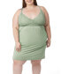 Фото #2 товара Plus Size Lucille Lace Nursing Nightgown - With Clip Down Cups