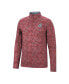 ფოტო #3 პროდუქტის Men's Crimson Washington State Cougars Tivo Quarter-Zip Jacket