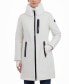 ფოტო #1 პროდუქტის Women's Faux-Fur-Trim Anorak Raincoat