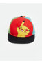 Фото #1 товара Pikachu Baskılı Erkek Çocuk Kep Şapka