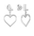 Charming steel earrings with hearts Volte 2040017