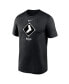 Фото #4 товара Men's Black Chicago White Sox City Connect Logo T-shirt