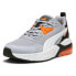 Фото #2 товара Puma Vis2k Lace Up Mens Grey Sneakers Casual Shoes 39231816