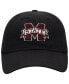 Фото #3 товара Men's Black Mississippi State Bulldogs Staple Adjustable Hat