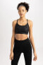 Fit Bisiklet Yaka Sporcu Bra A2758ax23sm