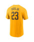 ფოტო #3 პროდუქტის Men's Fernando Tatis Jr. Gold San Diego Padres Fuse Name Number T-Shirt