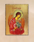 Icon Archangel Michael Wall Art on Wood 8"