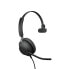 Фото #4 товара Jabra Evolve2 40 SE, Kabelgebunden, Anrufe/Musik, 20 - 20000 Hz, 113 g, Kopfhörer, Schwarz