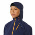 Фото #3 товара Женская спортивная куртка Asics Fujitrail WaterProof Темно-синий