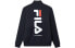 Фото #1 товара Куртка мужская FILA Logo с капюшоном Trendy Clothing 传奇 синий