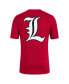 Фото #2 товара Men's Red Distressed Louisville Cardinals Reverse Retro Baseball 2 Hit T-shirt