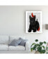 Фото #3 товара Fab Funky Scottish Terrier and Birds Canvas Art - 19.5" x 26"