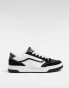 Vans Hylane leather trainers in black/white